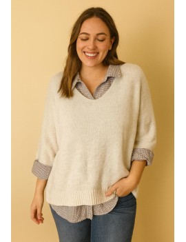 Duo chemise et pull