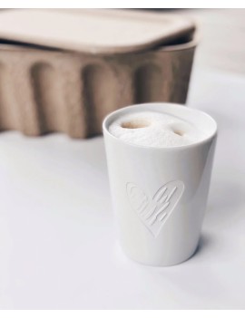 Mug cœur gravé