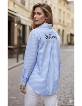 Chemise rayures St Tropez