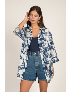 Chemise imprimée ample...