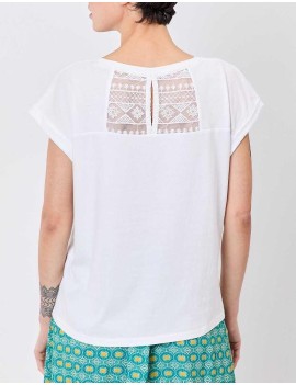 Tee shirt blanc coton bio...