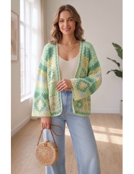 Gilet en crochet plusieurs...