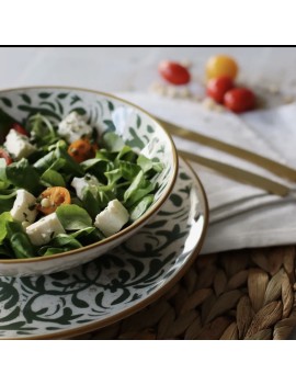 Assiette  plate Arabesque...