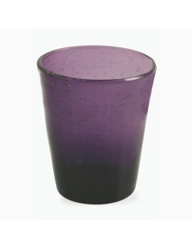 Verre gobelet bullé...