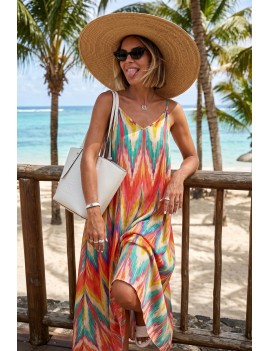 Robe fines bretelles fluide...