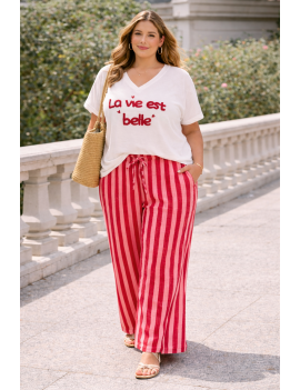Tee shirt la vie est belle