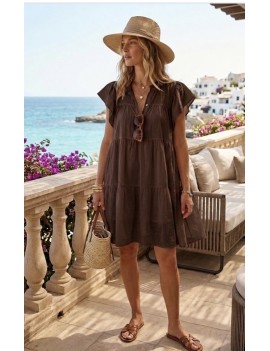 Robe courte bohème