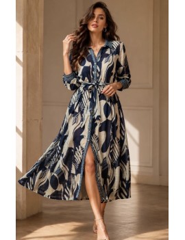 Robe imprimée en coton