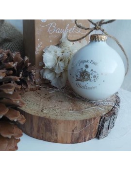 Boule de noel  " Joyeux...