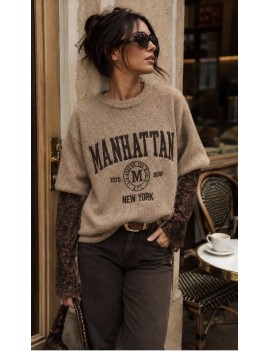 Pull Manhattan manches...
