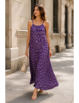 Robe coton imprimée légère