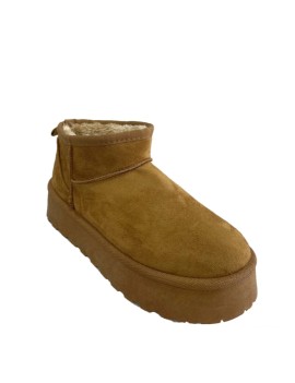 Bottines inspiration Ugg camel