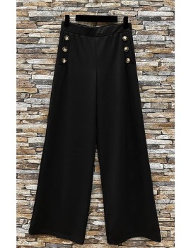 Pantalon noir chic et tendance