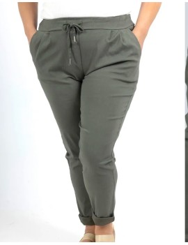 Pantalon lycra à pinces